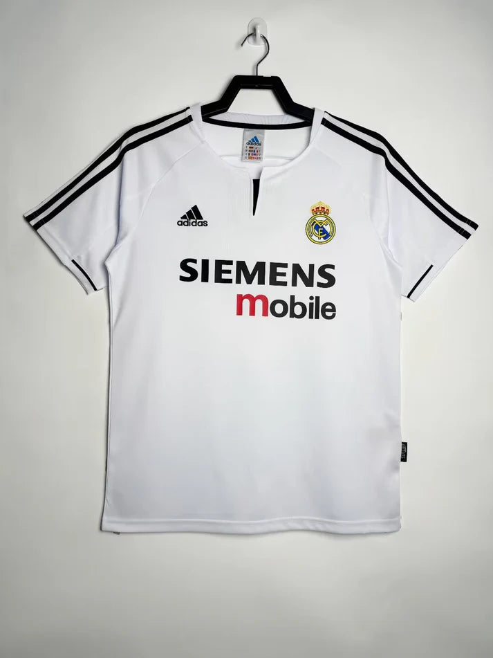 2003/2004 Real Madrid Home Fans 1:1 Quality Retro Soccer Jersey