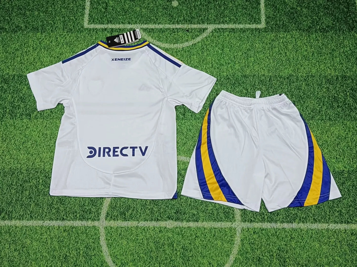 24/25 Boca Away Kids 1:1 Quality Soccer Jersey