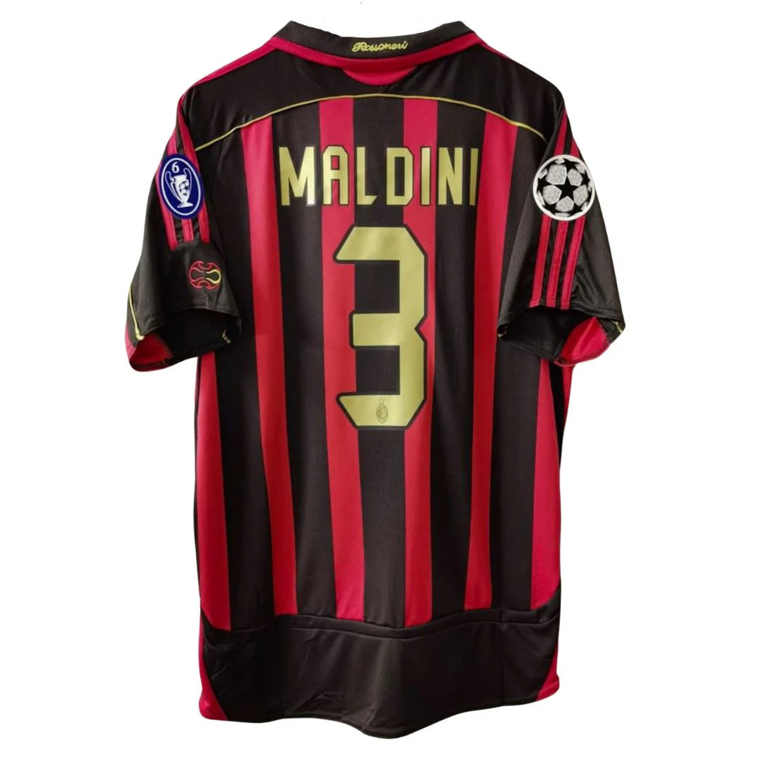 2006-2007 AC Milan Home 1:1 Retro Soccer Jersey