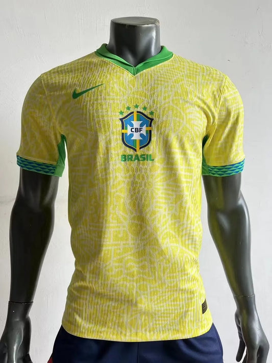 24/25 Brazil Home Player 1:1 Quality Soccer Jersey