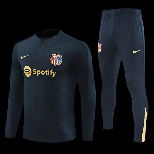 24/25 Barcelona Kids Royal Blue 1:1 Quality Training Jersey