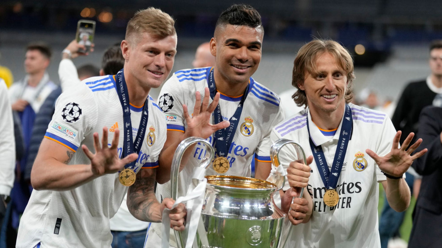 2021/2022 Real Madrid Home Player Retro 1:1 Quality Soccer Jersey