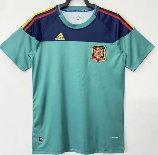 2010 Spain Goalkeeper 1:1 Quality Retro Soccer Jersey