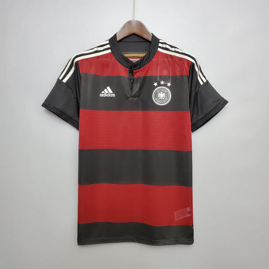 2014 Germany Away Retro 1:1 Soccer Jersey