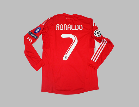 2011/2012 Real Madrid Third Long Sleeve Retro 1:1 Quality Soccer Jersey