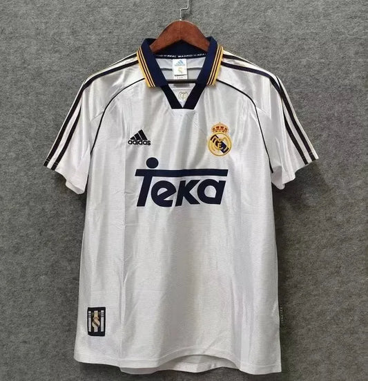 1999-2000 Real Madrid Home 1:1 Quality Retro Soccer Jersey