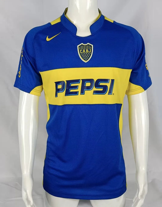 2004/2005 Boca Home Fans 1:1 Quality Retro Soccer Jersey