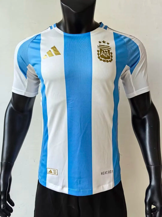 24/25 Argentina Home Blue And White Player 1:1 Quality Soccer Jersey