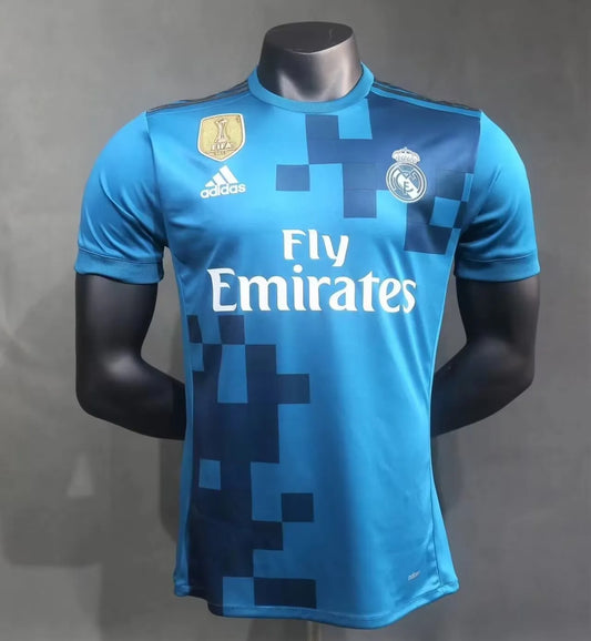 2017/2018 Real Madrid Third Player 1:1 Quality Retro Soccer Jersey