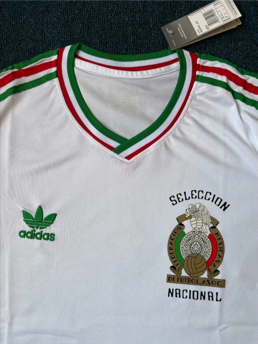 1986 Mexico Classic Retro White Fans 1:1 Quality Soccer Jersey