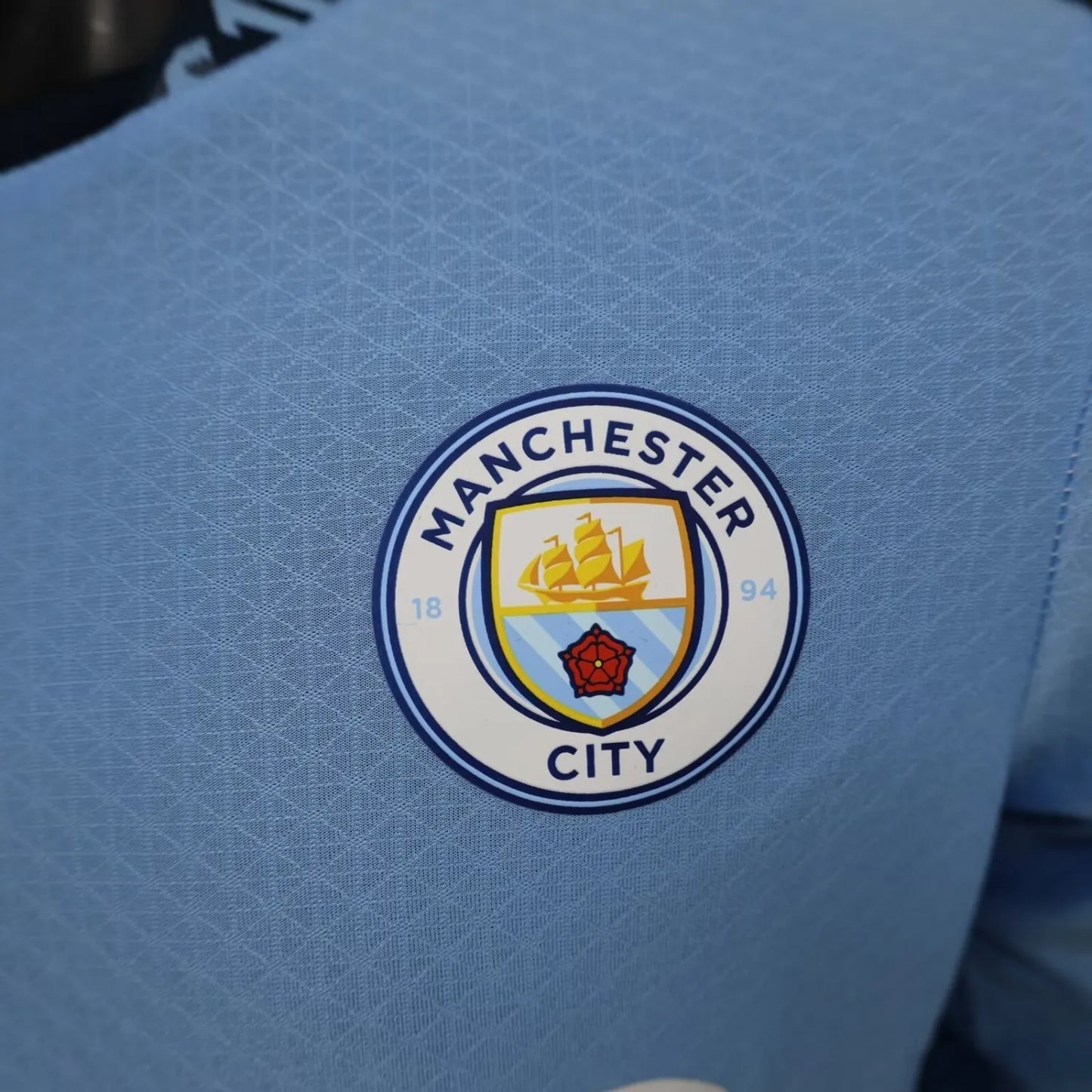 24/25 Manchester City Home Long Sleeve Player 1:1 Quality Soccer Jersey