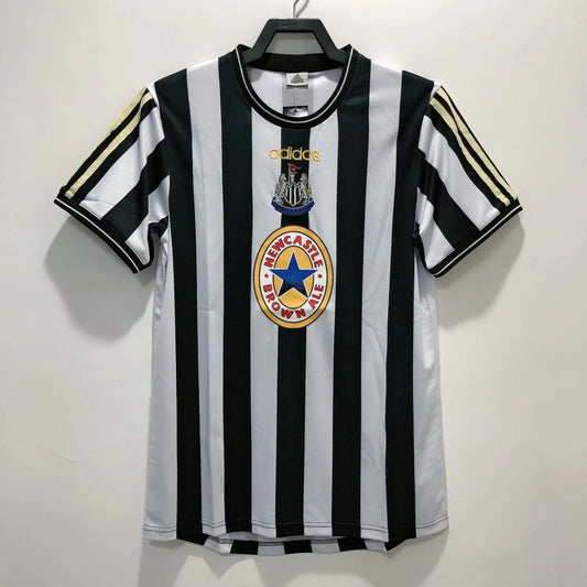 1997 1998 1999 Newcastle Home Fans 1:1 Quality Retro Soccer Jersey