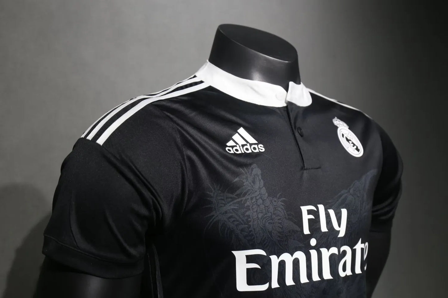 2014/2015 Real Madrid Away Black Player Retro 1:1 Quality Soccer Jersey