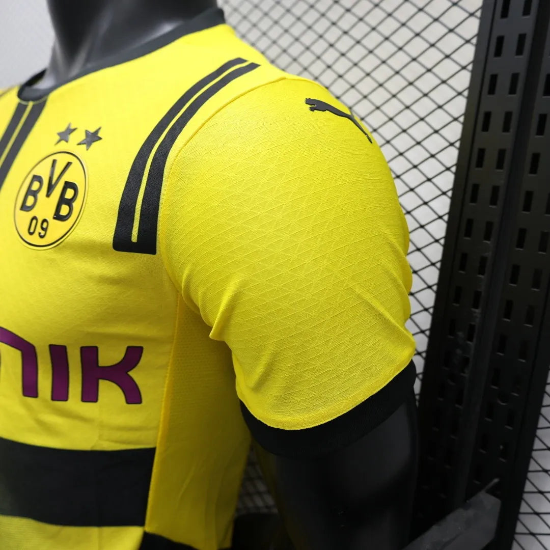 25/26 Dortmund Home Yellow Player 1:1 Quality Soccer Jersey