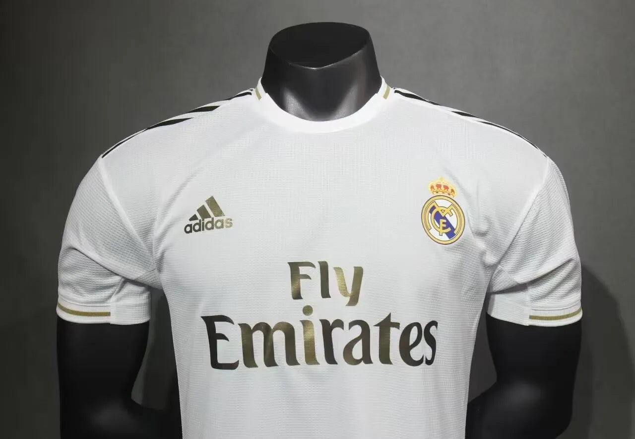 2019/2020 Real Madrid Home Player Retro 1:1 Quality Soccer Jersey