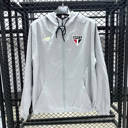 25/26 Sao Paulo Grey Windbreaker