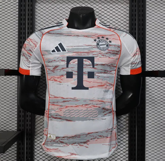 25/26 Bayern Munich Away Player 1:1 Quality Soccer Jersey