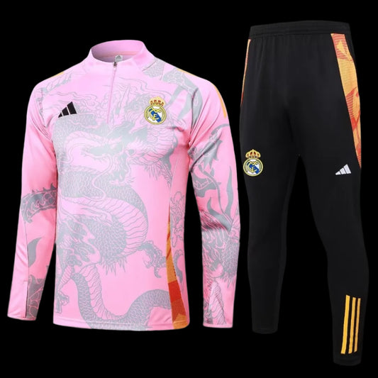 24/25 Real Madrid Pink 1:1 Quality Training Jersey