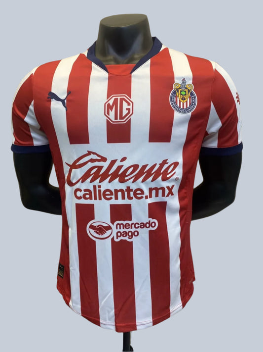 24/25 Chivas Home Player 1:1 Quality Soccer Jersey