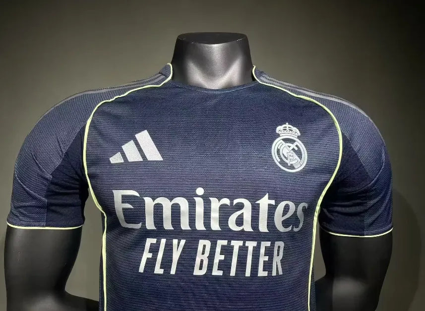 25/26 Real Madrid Away Player 1:1 Quality Soccer Jersey