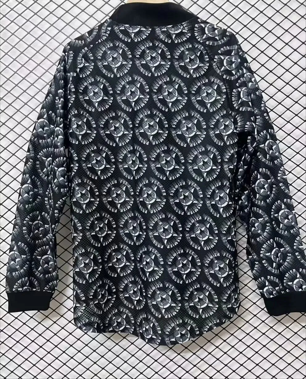 1994/1995 Arsenal Goalkeeper Black (David Seaman) Long Sleeve 1:1 Quality Retro Soccer Jersey