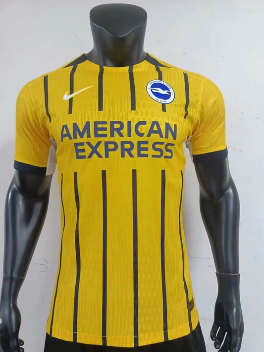 24/25 Brighton Away Player 1:1 Quality Soccer Jersey
