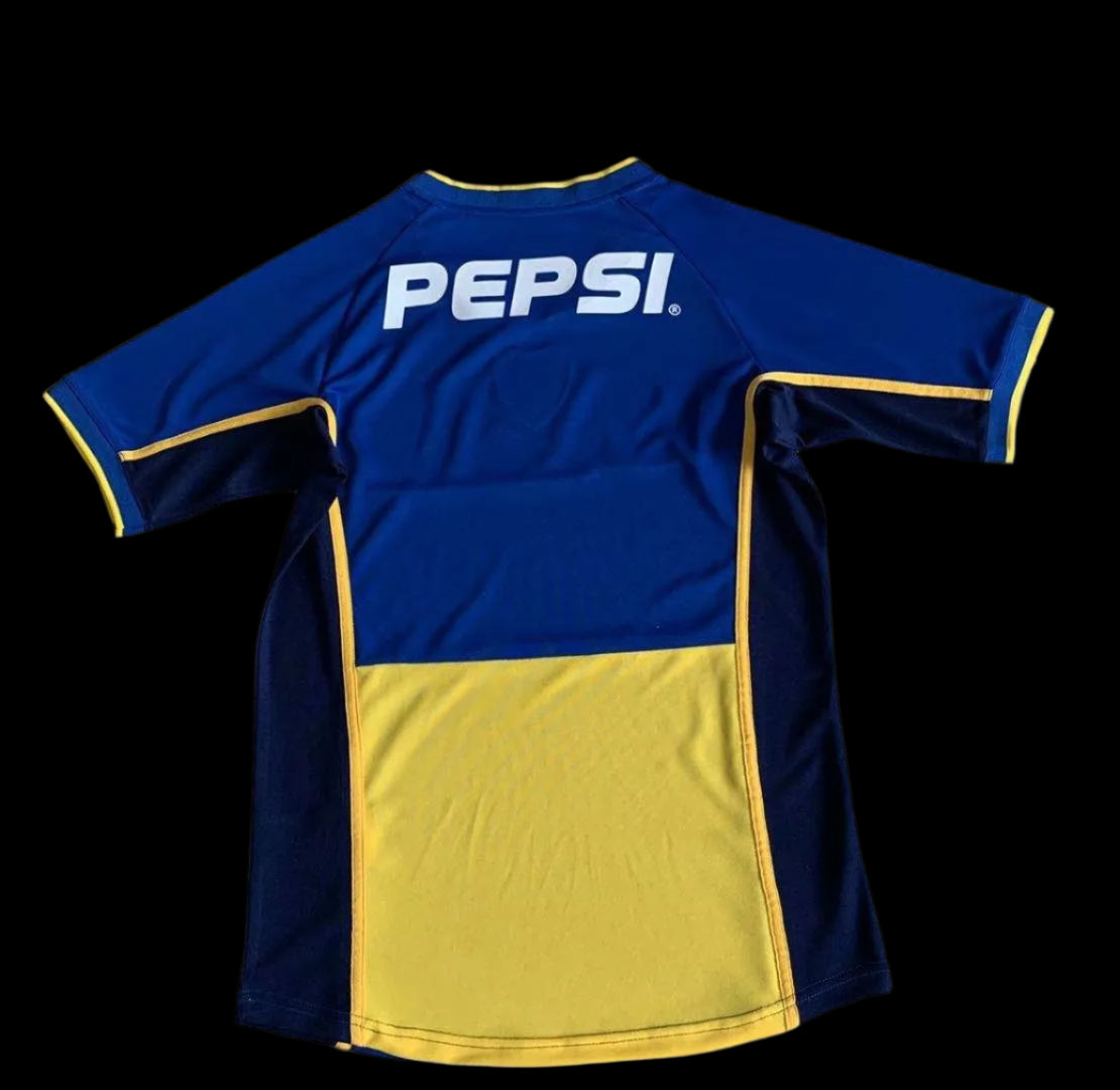 2002 Boca Home Fans 1:1 Quality Retro Soccer Jersey