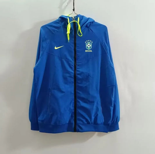 24/25 Brazil Blue Windbreaker