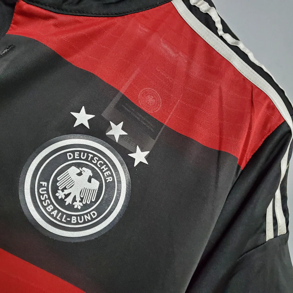 2014 Germany Away Retro 1:1 Soccer Jersey