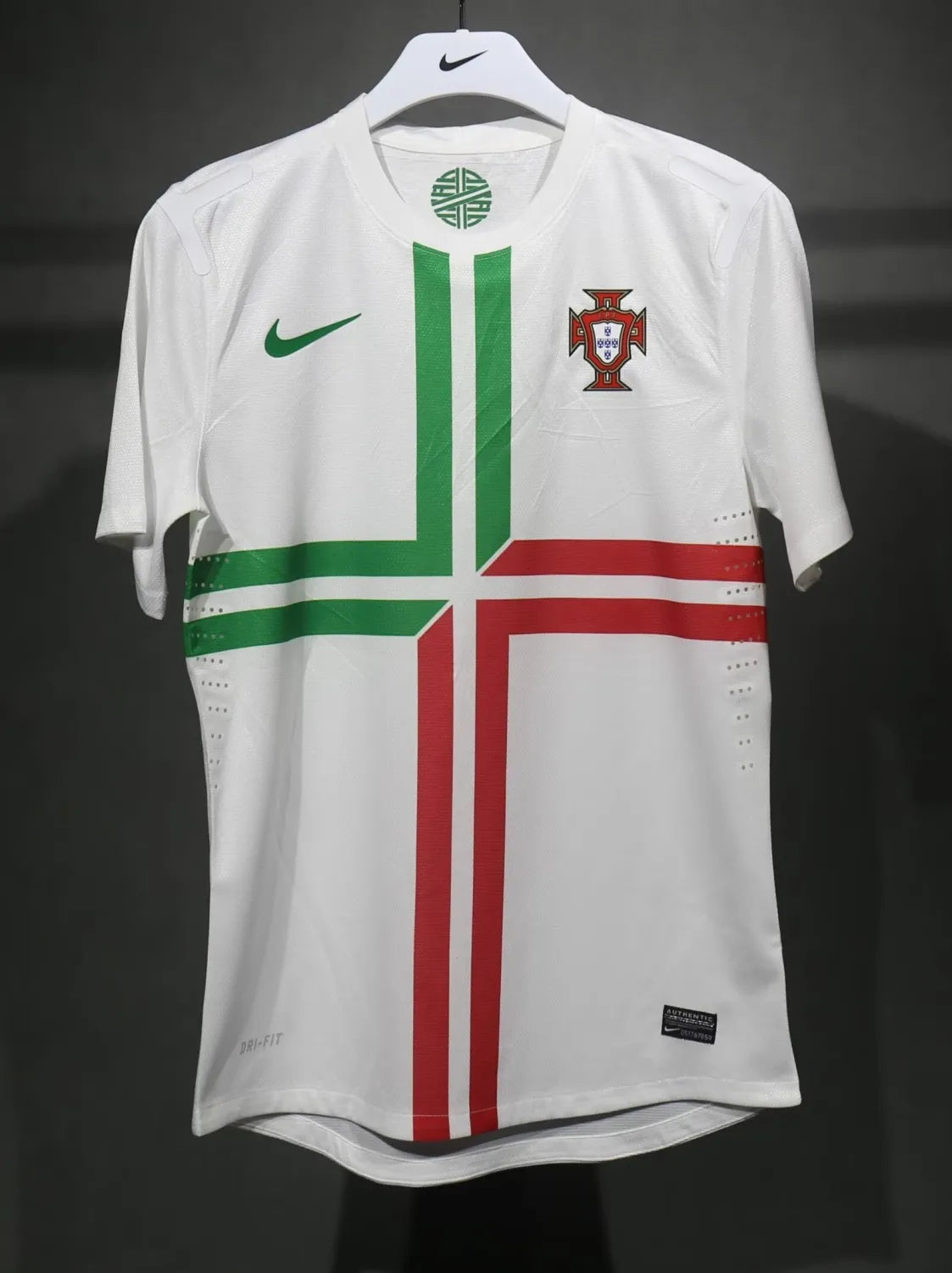 2012 Portugal Away Player Retro 1:1 Quality Soccer Jersey