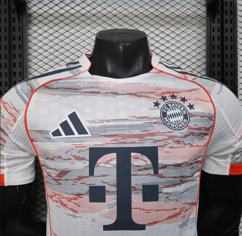 25/26 Bayern Munich Away Player 1:1 Quality Soccer Jersey