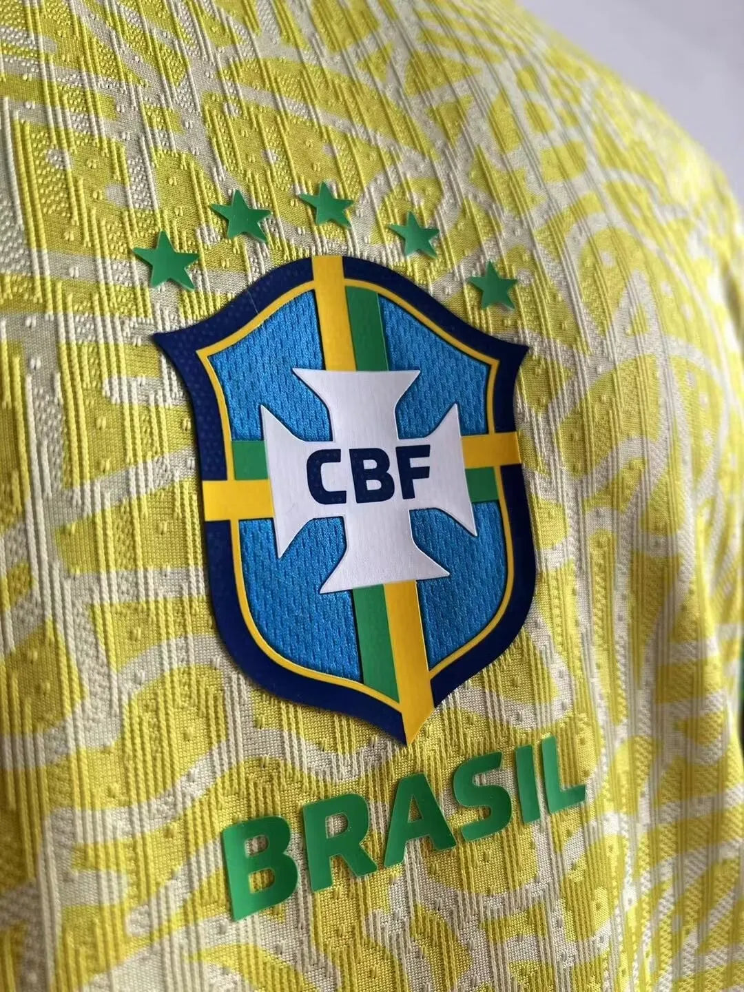 24/25 Brazil Home Player Long Sleeve 1:1 Quality Soccer Jersey