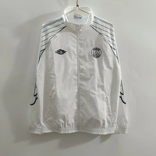 25/26 PSG Paris White Windbreaker