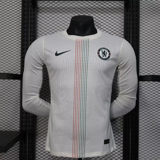 25/26 Chelsea Away Long Sleeve Player 1:1 Quality Soccer Jersey