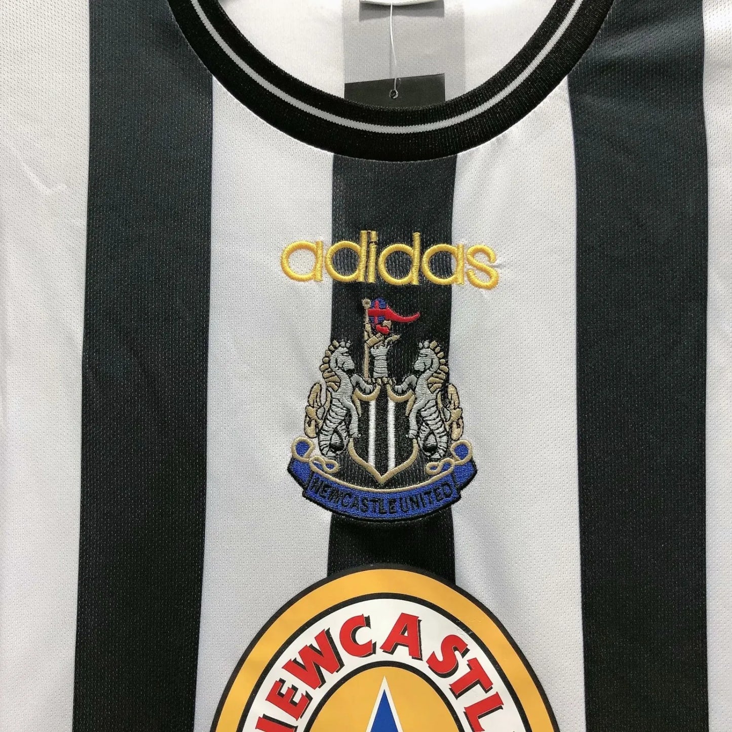 1997 1998 1999 Newcastle Home Fans 1:1 Quality Retro Soccer Jersey
