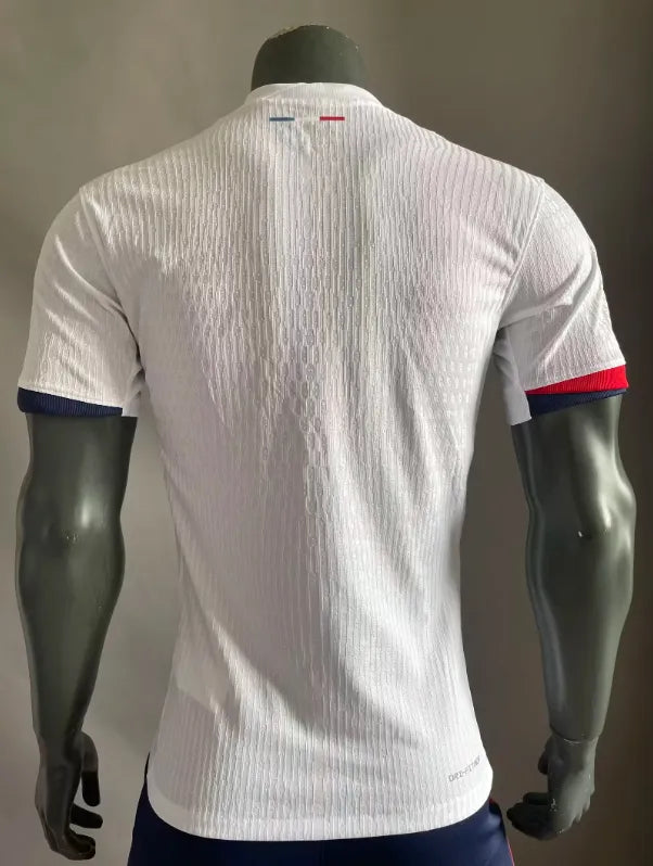 24/25 PSG Away White Player 1:1 Quality Soccer Jersey