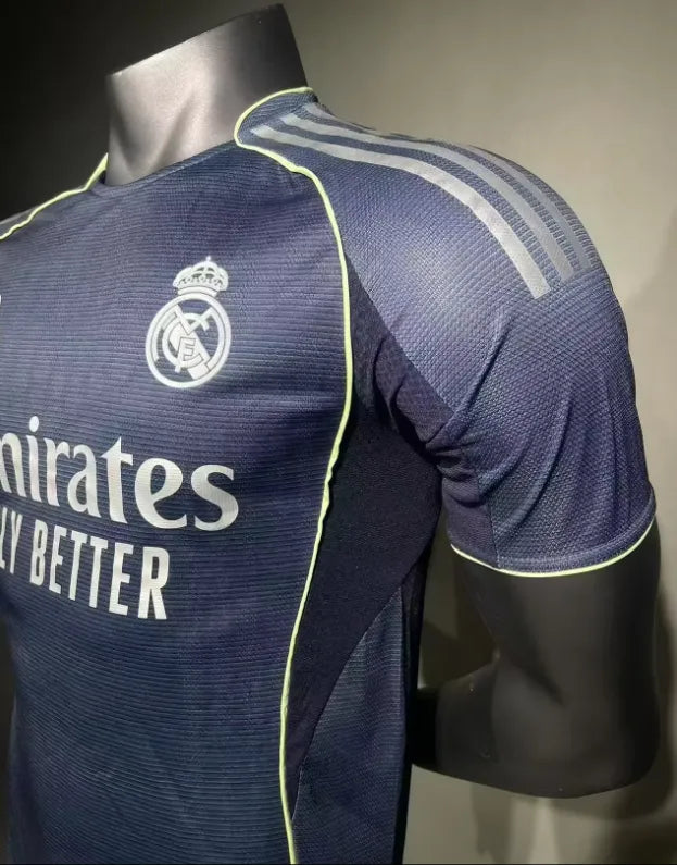 25/26 Real Madrid Away Player 1:1 Quality Soccer Jersey