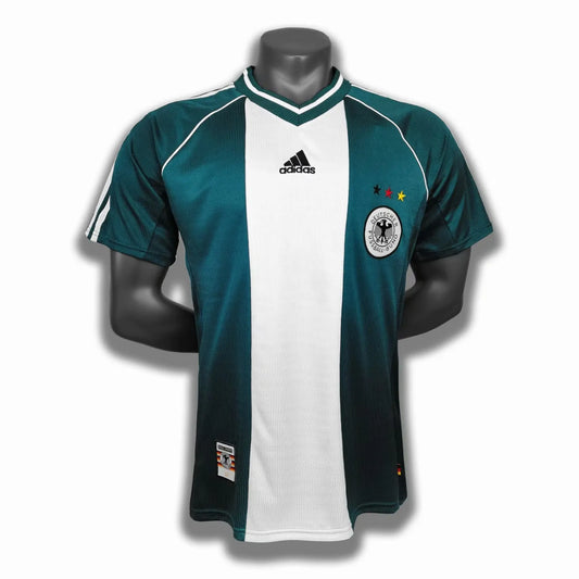 1998 Germany Away 1:1 Quality Retro Soccer Jersey