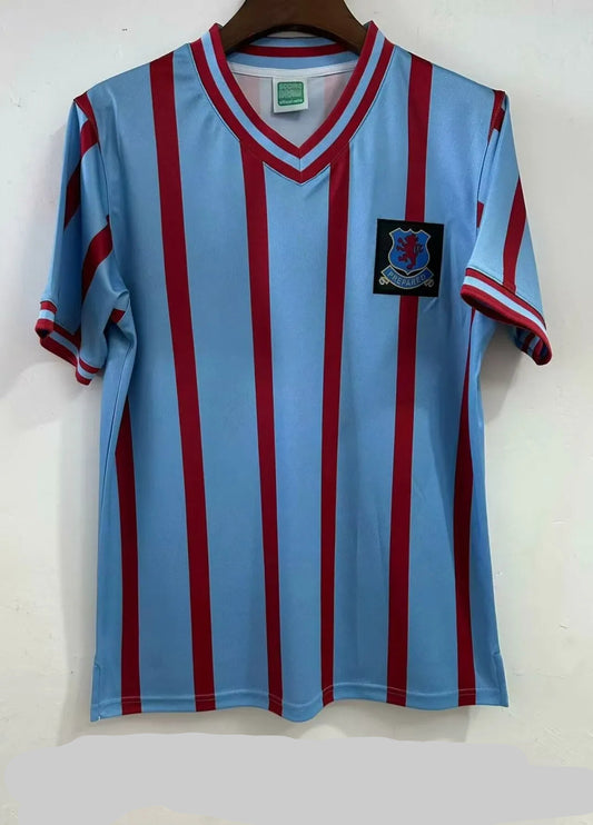 1957 Aston Villa Home Fans Retro 1:1 Quality Soccer Jersey
