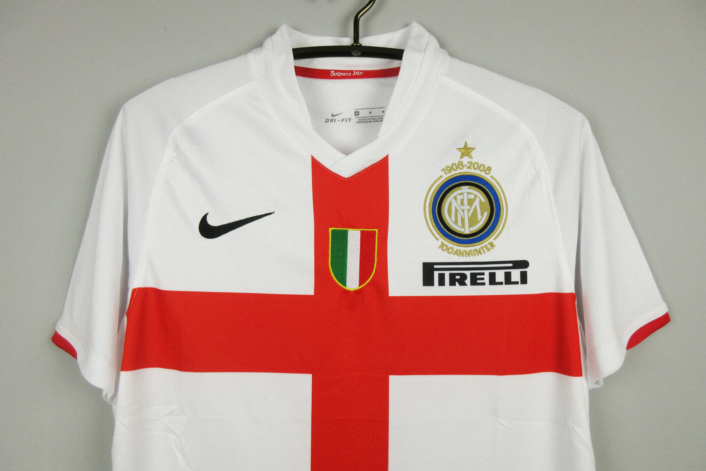 2007/2008 Inter Milan Away Fans Retro 1:1 Quality Soccer Jersey