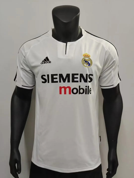 2003/2004 Real Madrid Home Fans 1:1 Quality Retro Soccer Jersey