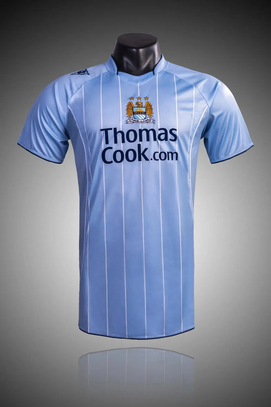2007/2008 Manchester City Home Retro Soccer Jersey