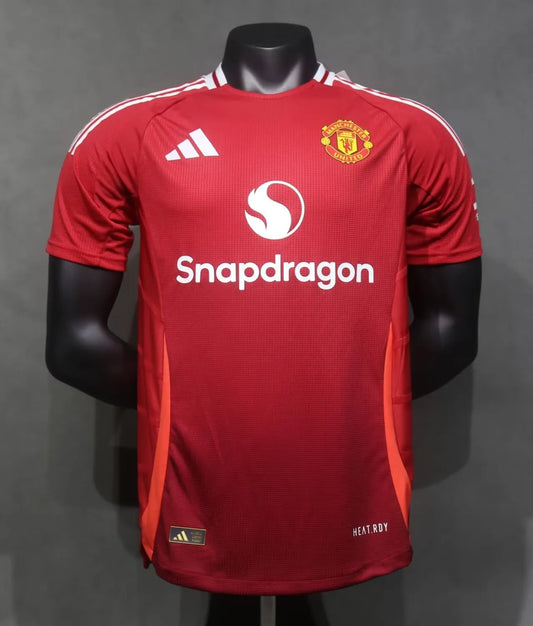 24/25 Manchester United Home Player 1:1 Quality Soccer Jersey