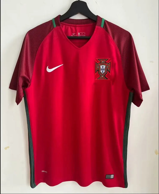 2016 Portugal Home 1:1 Retro Soccer Jersey