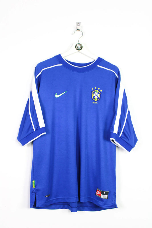 1998 Brazil Away 1:1 Quality Retro Soccer Jersey