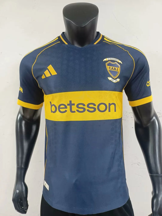 25/26 Boca Home Player 1:1 Quality Soccer Jersey