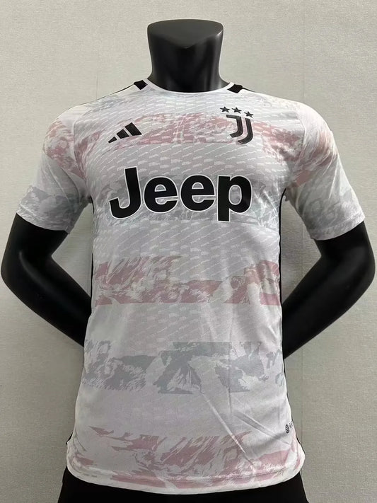 23/24 Juventus Home White Player Version 1:1 Quality Soccer Jersey