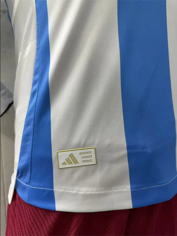 24/25 Argentina Home 3-Stars With FIFA 2022 Player Long sleeve 1:1 Quality Soccer Jersey