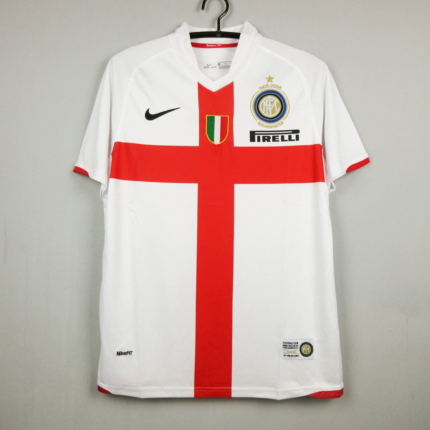 2007/2008 Inter Milan Away Fans Retro 1:1 Quality Soccer Jersey