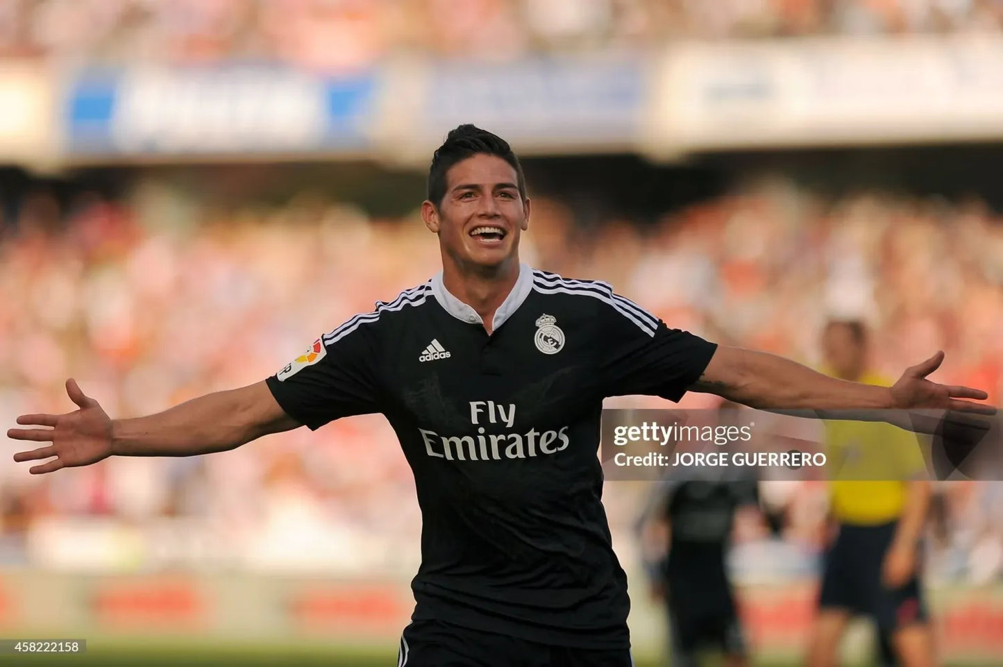 2014/2015 Real Madrid Away Black Player Retro 1:1 Quality Soccer Jersey